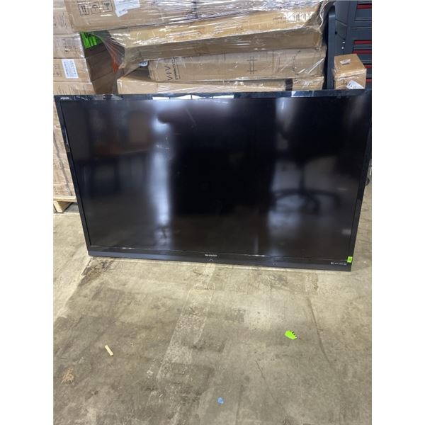 AQUOS SHARP 60" LIQUID CRYSTAL TV. MODEL LC-60LE632U