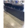 Image 5 : BLACK 2PC SECTIONAL SOFA WITH ADJUSTABLE HEAD RESTS, GOOD CLEAN CONDITION, NO RIPS OR TEARS