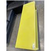 Image 2 : YELLOW METAL ROLLING COFFEE TABLE