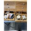 Image 2 : SMALL OAK 8 DRAWER ORGANIZER