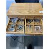 Image 4 : SMALL OAK 8 DRAWER ORGANIZER