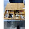 Image 5 : SMALL OAK 8 DRAWER ORGANIZER