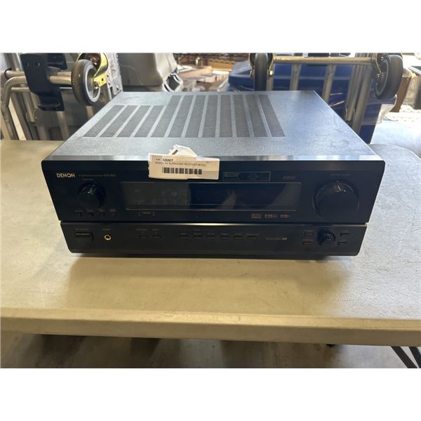DENON AV SURROUND RECEIVER MODEL AVR-3803