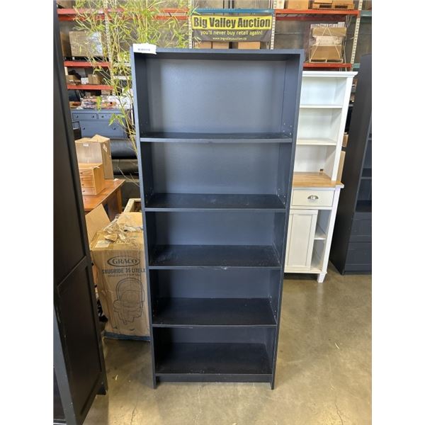 BLACK BOOKSHELF