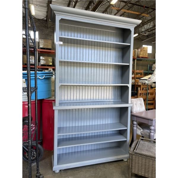 LARGE 2 PIECE BOOK / DISPLAY SHELF - APPROX 50" WIDE