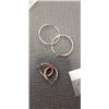 Image 2 : 4 PAIRS OF HOOP EARRINGS