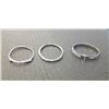 Image 1 : 3 HINGED 925 BANGLES