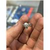 Image 3 : 3 HEAVY SILVER RINGS, TESTED