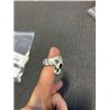 Image 5 : 3 HEAVY SILVER RINGS, TESTED