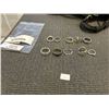 Image 1 : ASSORTED SILVER TONE RINGS