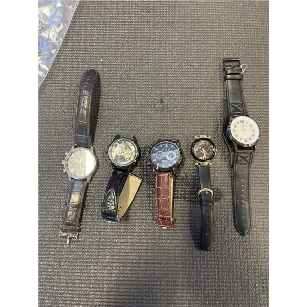 5 MENS WATCHES