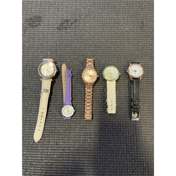4 LADIES WATCHES