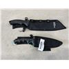 Image 1 : 2 TACTICAL KNIVES WITH SHEATHS