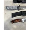 Image 7 : 3 TACTICAL KNIVES WITH SHEATHES