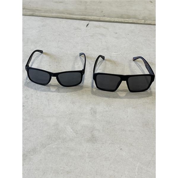2 PAIRS OF FOSTER GRANT SUNGLASSES. 1 PAIR IS POLARIZED