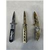 Image 2 : 3 DECORATIVE KNIVES
