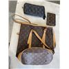 Image 1 : LV TOTEBAG, WALLET AND HAND BAG. UNATHENTICATED