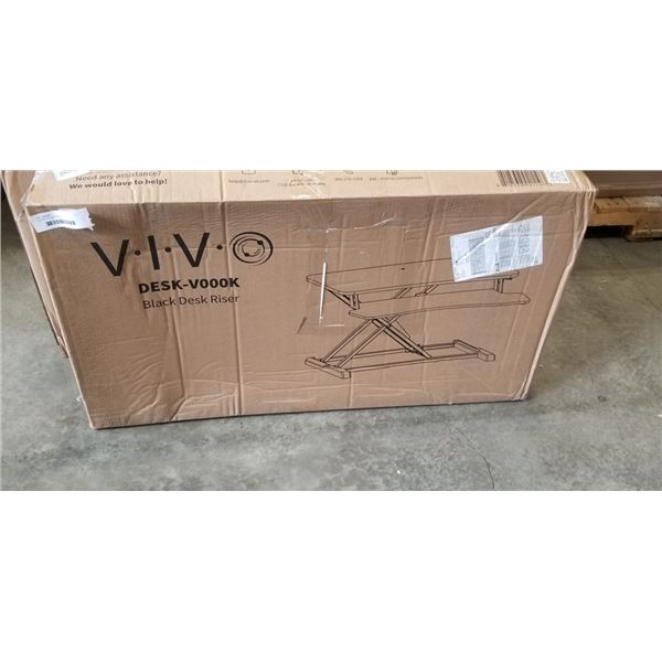VIVO BLACK DESK RISER