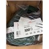 Image 1 : HEAVY DUTY 100FOOT LIGHTED GREEN EXTENSION CORD. 12AWG/3C