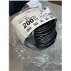 Image 2 : HEAVY DUTY 200FT LIGHTED BLACK EXTENSION CORD. 14AWG/3C