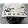 Image 3 : HEAVY DUTY 200FT LIGHTED BLACK EXTENSION CORD. 14AWG/3C