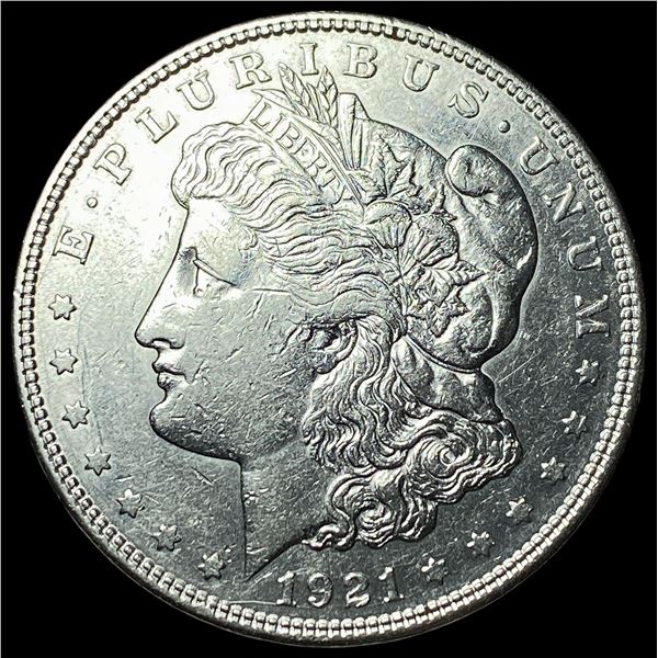 1921-D Silver Morgan Dollar CHOICE AU