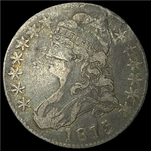 1815 Capped Bust Half Dollar LIGHTLY  CIRCULATED