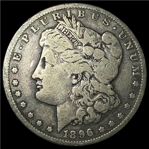 1896-S Silver Morgan Dollar LIGHTLY  CIRCULATED