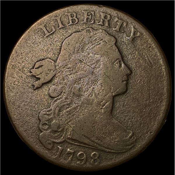 1798 Draped Bust Large Cent LIGHTLY CIRCULATED
