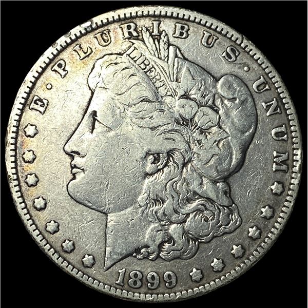 1899 Morgan Silver Dollar NEARLY UNCIRCULATED