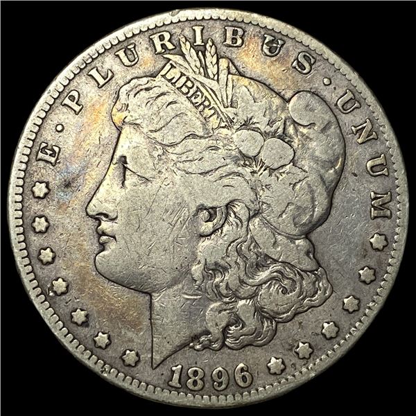 1896-S Silver Morgan Dollar NEARLY  UNCIRCULATED
