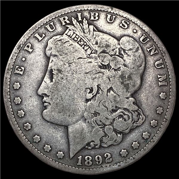 1892-S Silver Morgan Dollar LIGHTLY  CIRCULATED