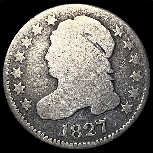 1827 Capped Bust Dime NICELY CIRCULATED
