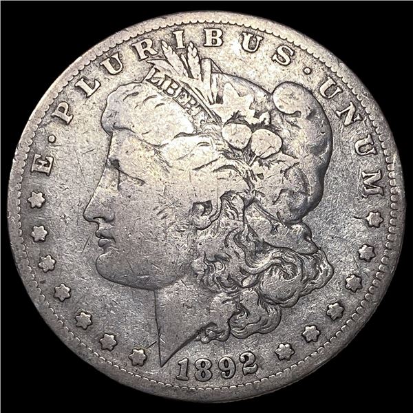 1892-S Silver Morgan Dollar LIGHTLY  CIRCULATED