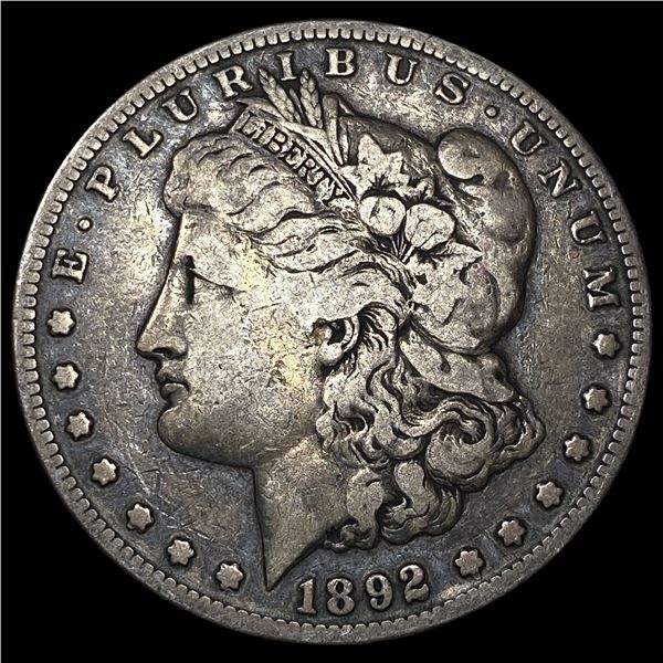 1892-S Silver Morgan Dollar NEARLY  UNCIRCULATED