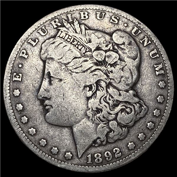 1892-S Silver Morgan Dollar LIGHTLY  CIRCULATED