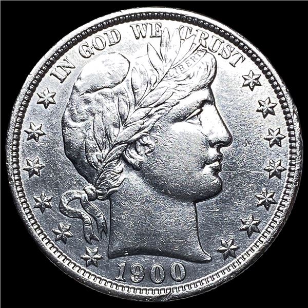 1900 Silver Barber Half Dollar UNCIRCULATED