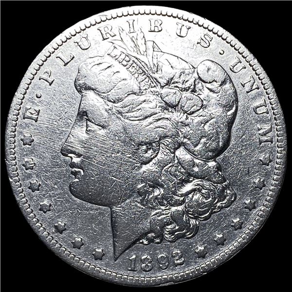 1892-S Silver Morgan Dollar LIGHTLY  CIRCULATED