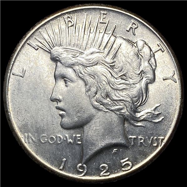 1925 Silver Peace Dollar CHOICE BU