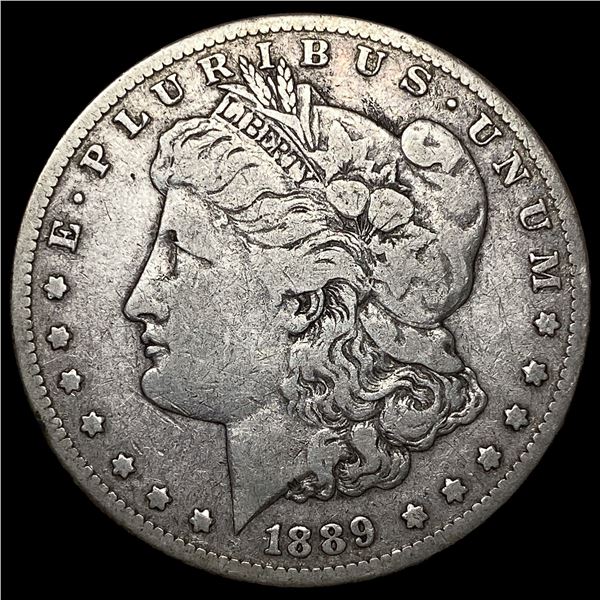 1889-S Morgan Silver Dollar LIGHTLY CIRCULATED