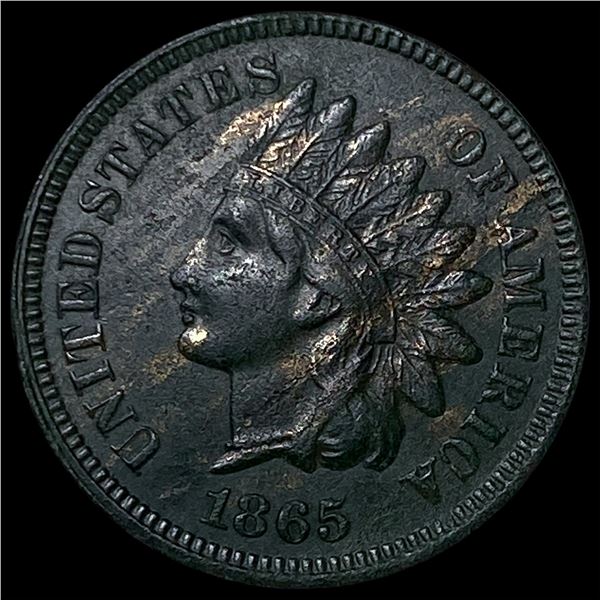 1865 Indian Head Cent CHOICE AU