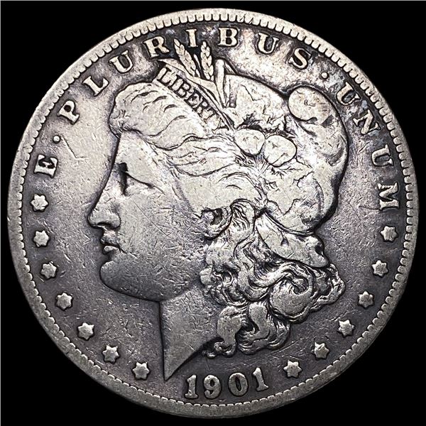 1901-S Silver Morgan Dollar LIGHTLY  CIRCULATED