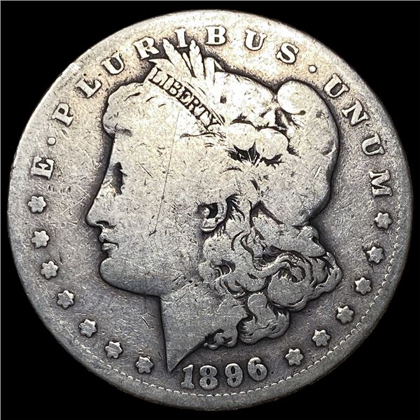 1896-S Silver Morgan Dollar NICELY CIRCULATED