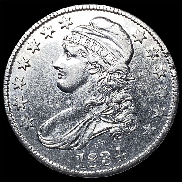 1834 Capped Bust Half Dollar CLOSELY  UNCIRCULATED