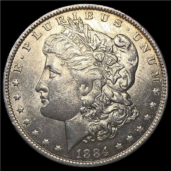 1884-O Silver Morgan Dollar CHOICE AU