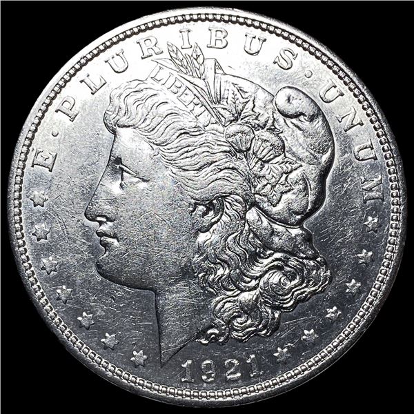 1921-D Silver Morgan Dollar NEARLY UNCIRCULATED