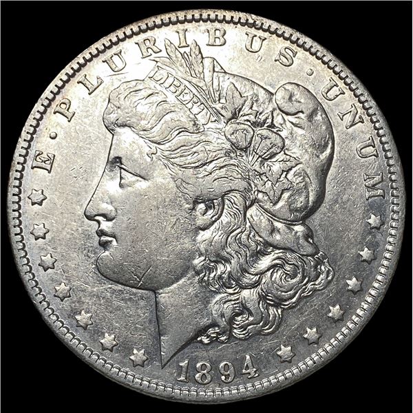 1894-O Silver Morgan Dollar LIGHTLY  CIRCULATED