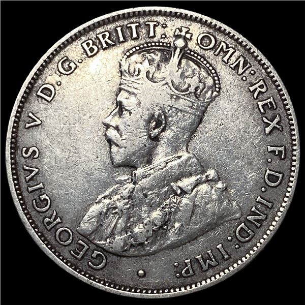 1935 Silver Florin Australia NEARLY  UNCIRCULATED
