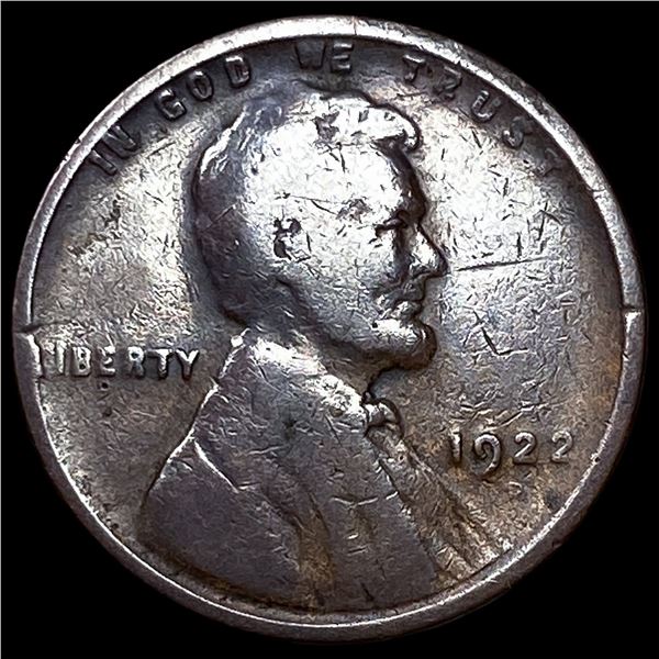 1922-D Lincoln Wheat Cent LIGHTLY CIRCULATED