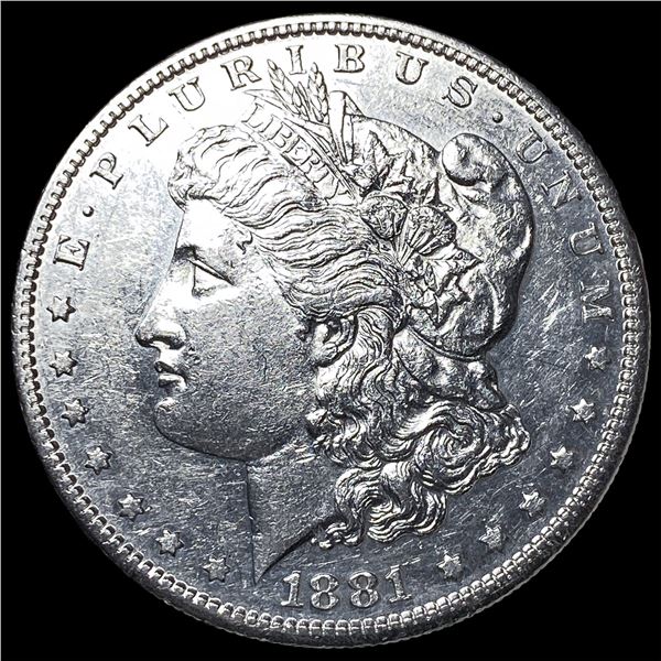 1881-S Silver Morgan Dollar CHOICE AU